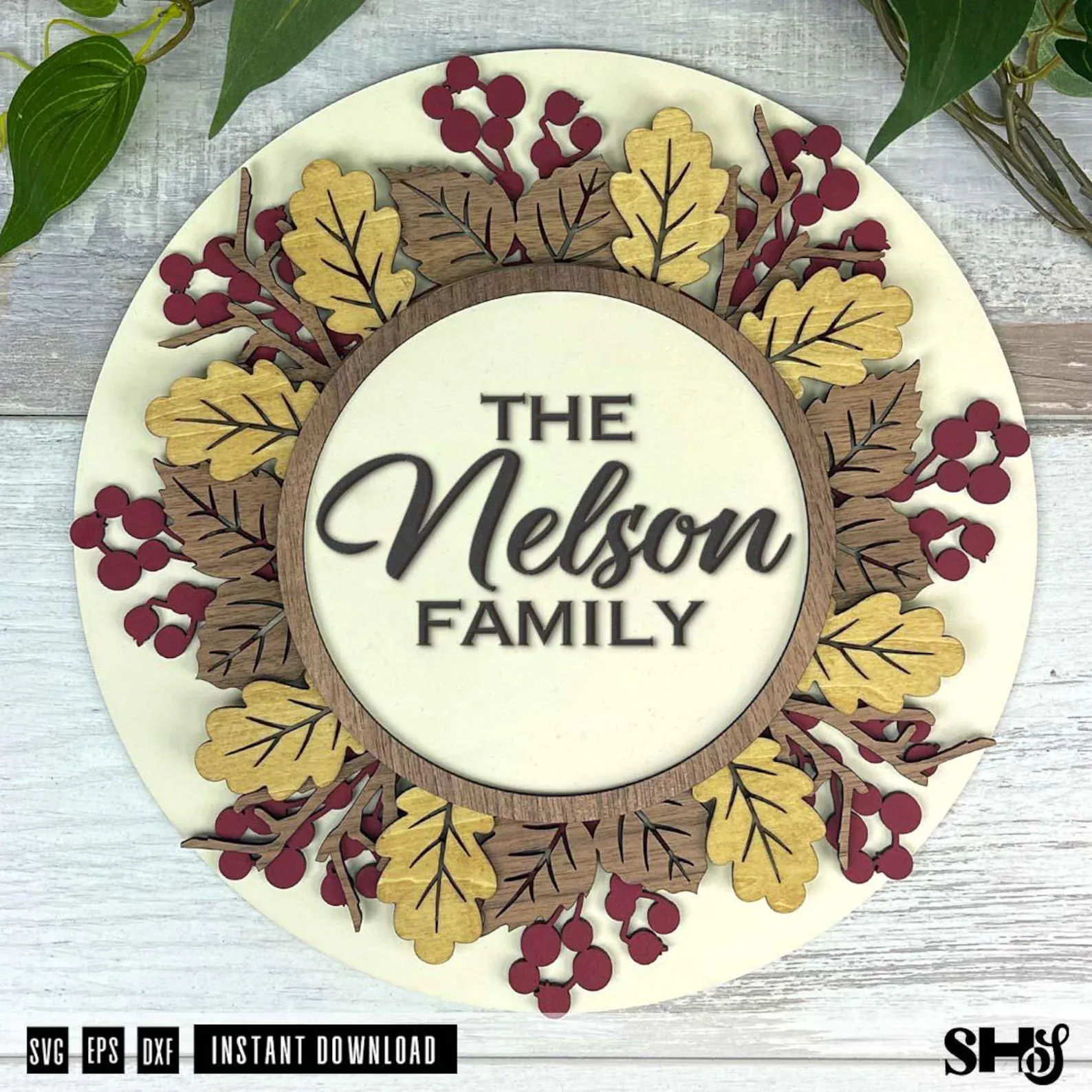 Family Fall Wreath