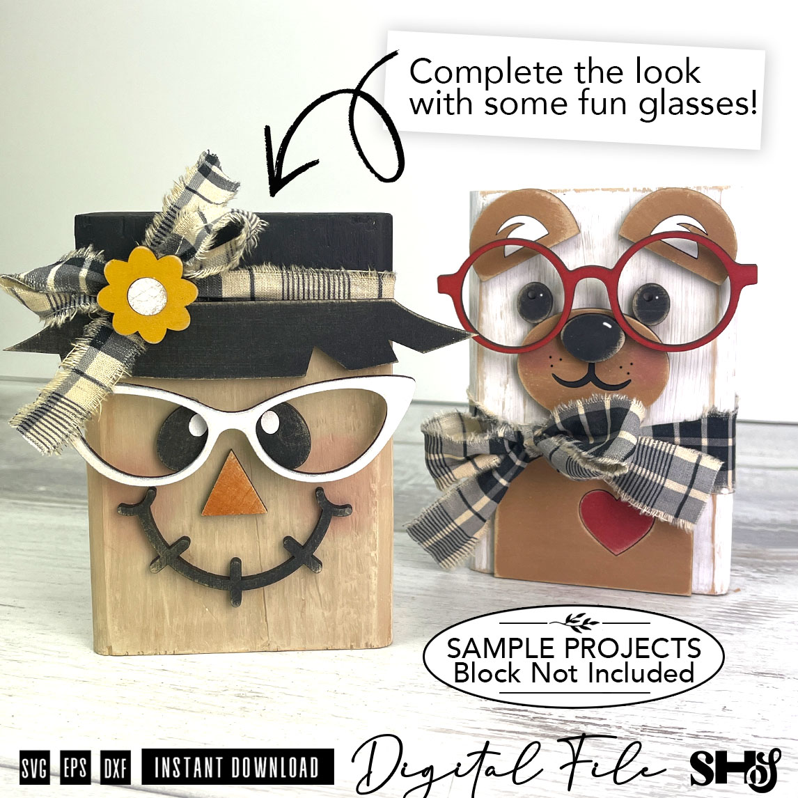 scarecrow glasses