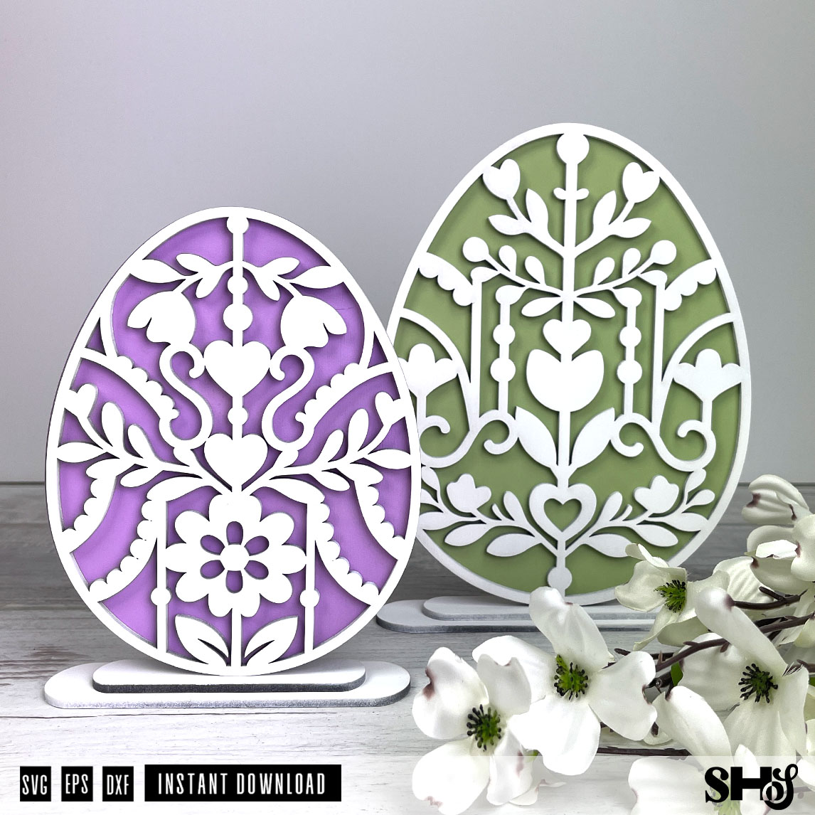 Standing Easter Eggs