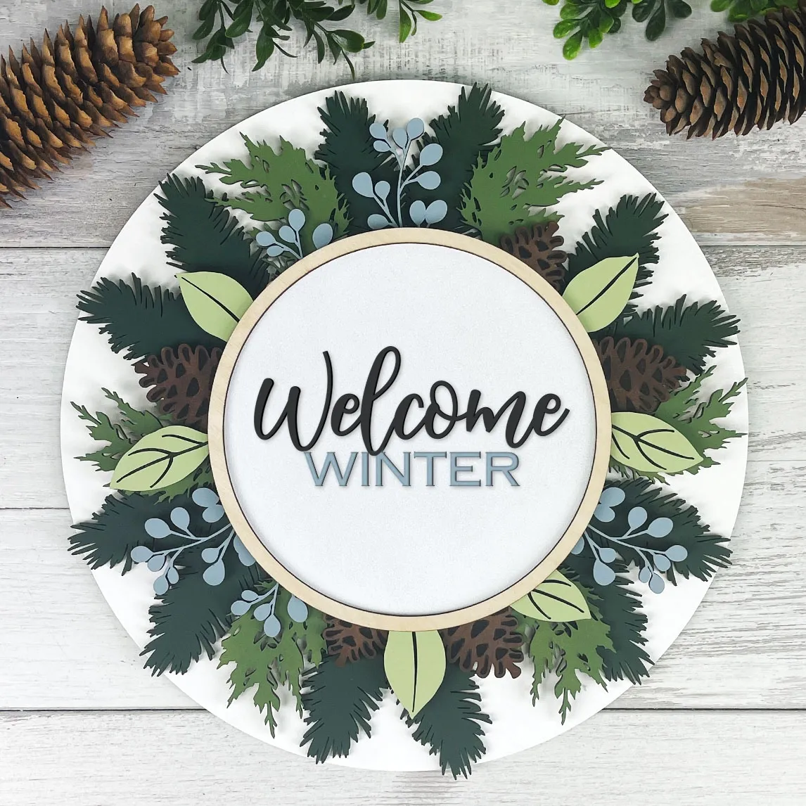Winter Welcome Wreath